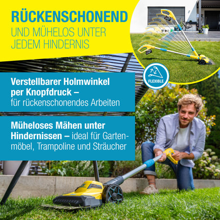 FineCut 18V – Rasen- und Kantenschneider ohne BOSCH Akku (optional erhältlich)