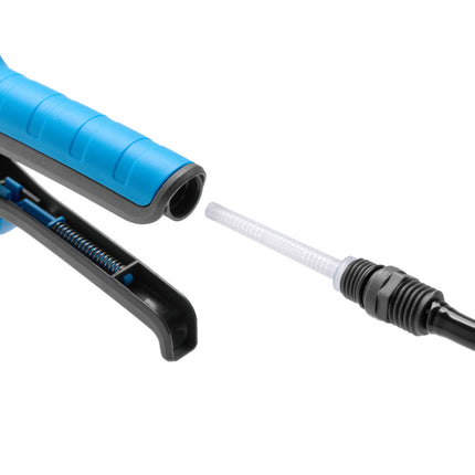 Ergonomischer Handgriff mit integriertem Filter am Gloria Comfort 500