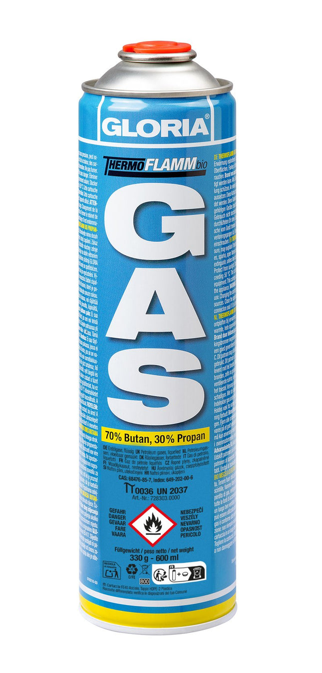 Thermoflamm Gaskartusche - Universalgas mit 30 % längerer Brenndauer