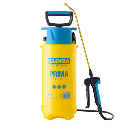 Gloria Prima 500 Drucksprüher 5 Liter mit Messinglanze und Trageriemen