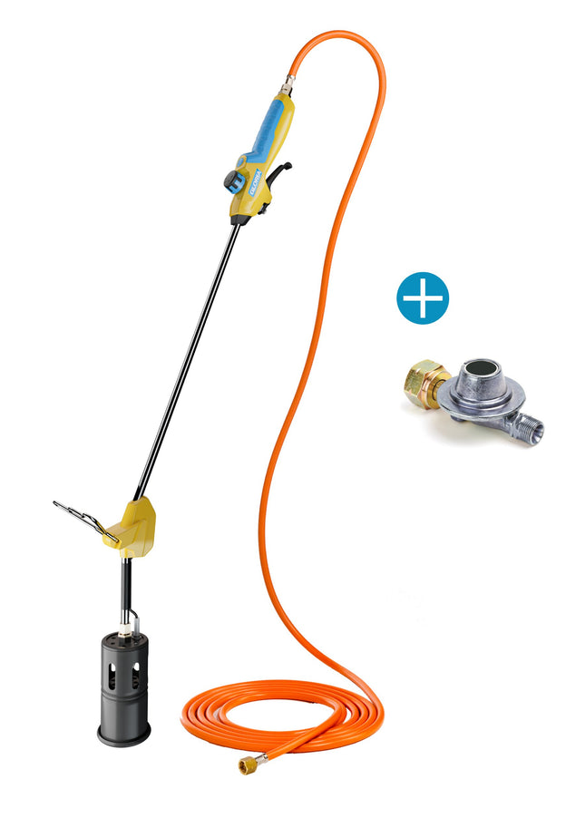 Thermoflamm bio Professional E+ Turbo Set – Komfortabler Unkrautbrenner für große Flächen